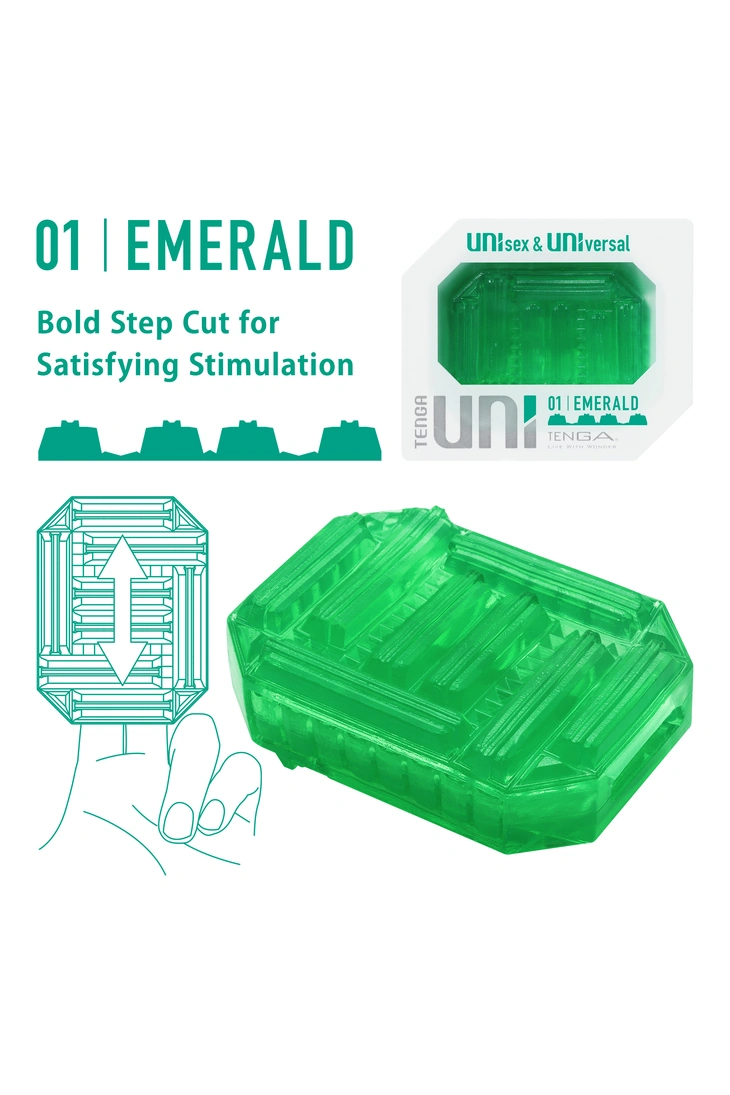 Стимулятор унисекс Tenga UNI Emerald