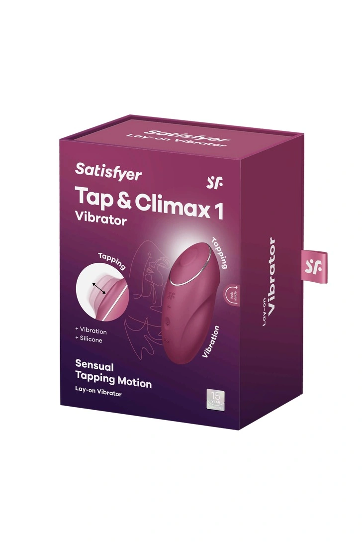 Tap & Climax 1 – клиторальный вибростимулятор Satisfyer