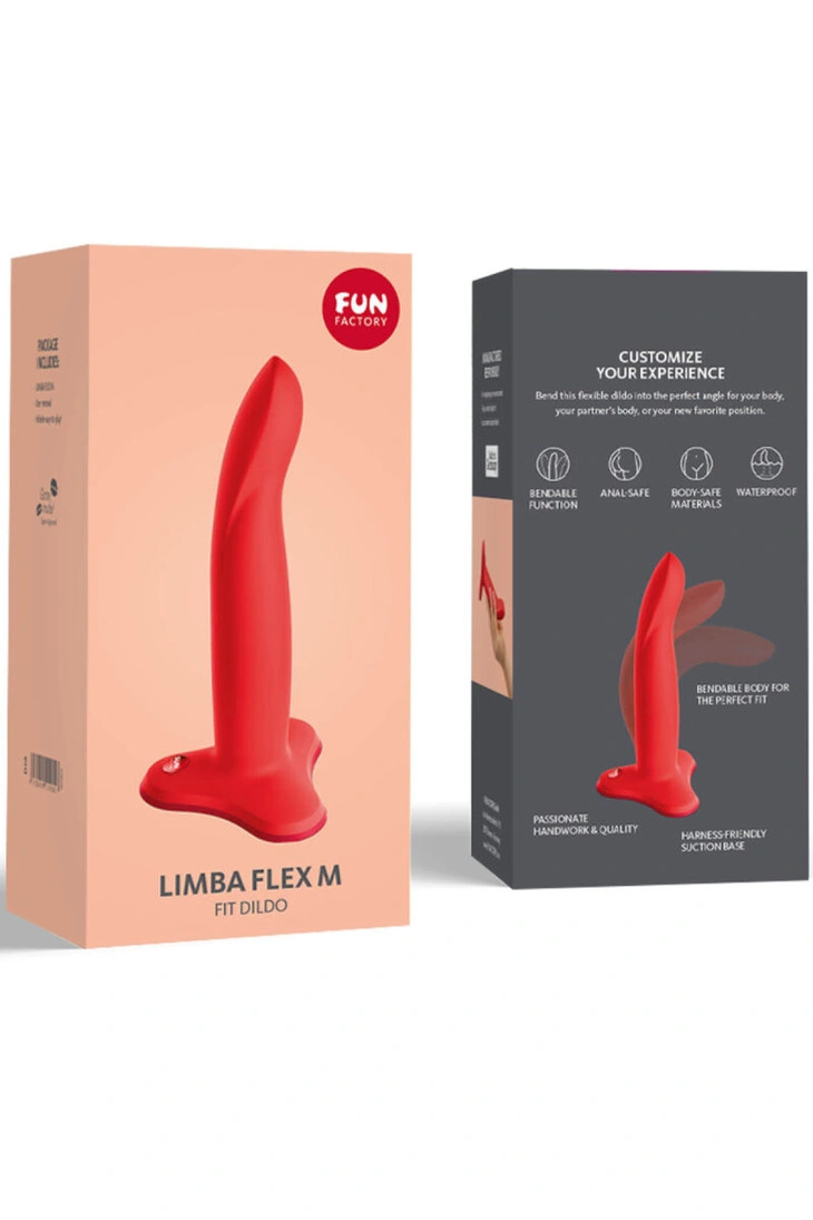 Гибкий фаллоимитатор Limba Flex M New