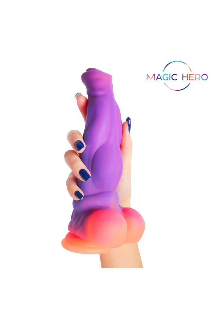 Фантазийный фаллоимитатор Magic Horse светящийся в темноте