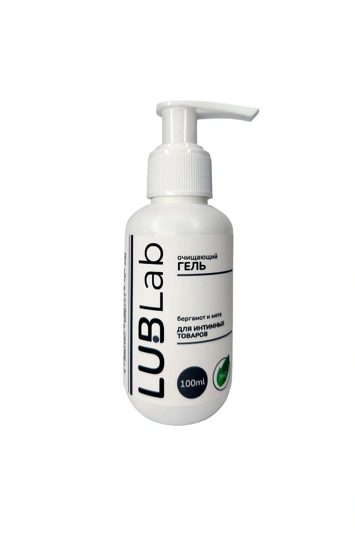 Очищающий гель для секс-игрушек "Бергамот и мята"