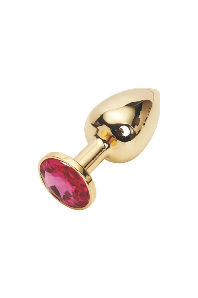 Анальная пробка "Клермон" с кристаллом