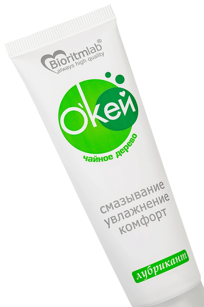 Лубрикант с маслом чайного дерева "О`кей"