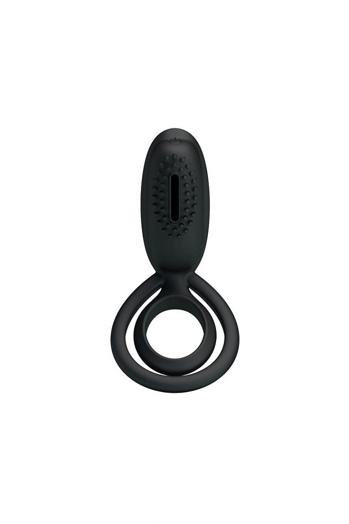 Эрекционное кольцо с клиторальной щеточкой