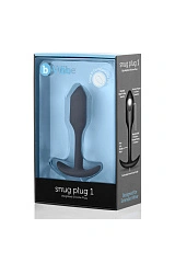 Анальная пробка "Snug Plug 1" со смещенным центром тяжести