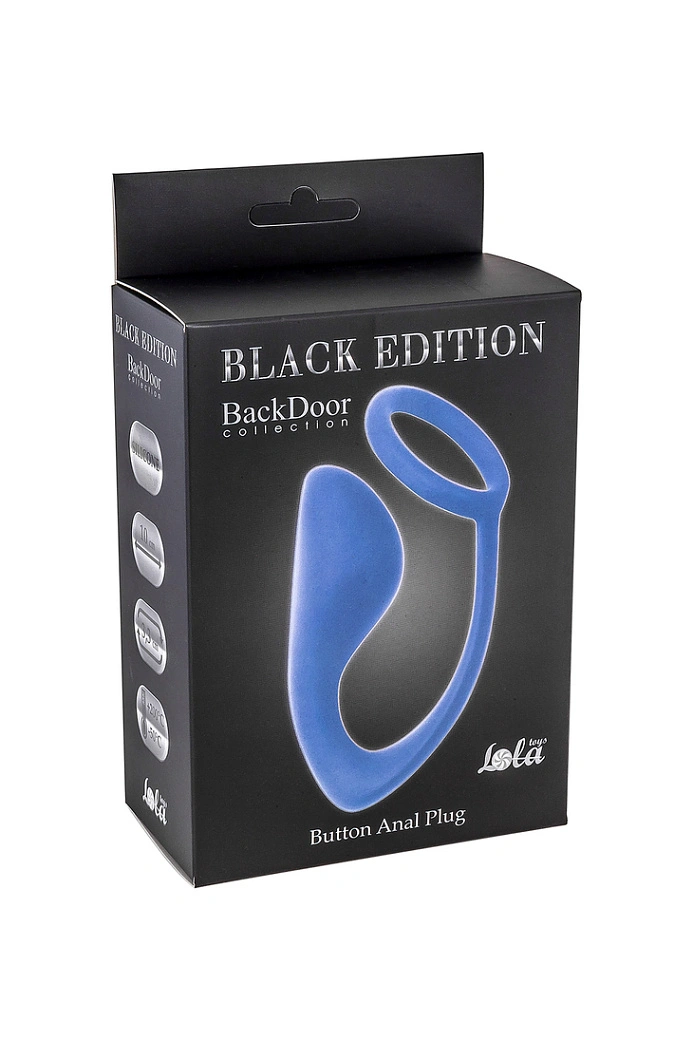 Стимулятор простаты с кольцом на пенис "Чемберлен"