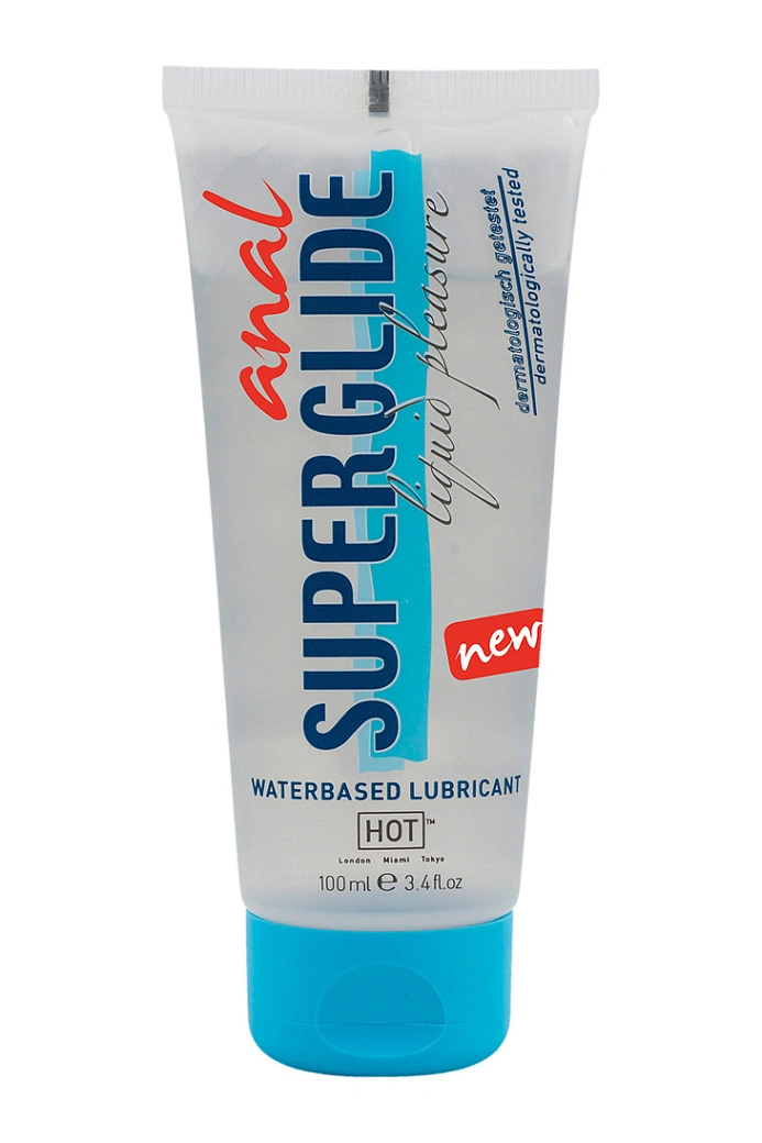 Анальный лубрикант нежной консистенции "Суперглайд" на водной основе