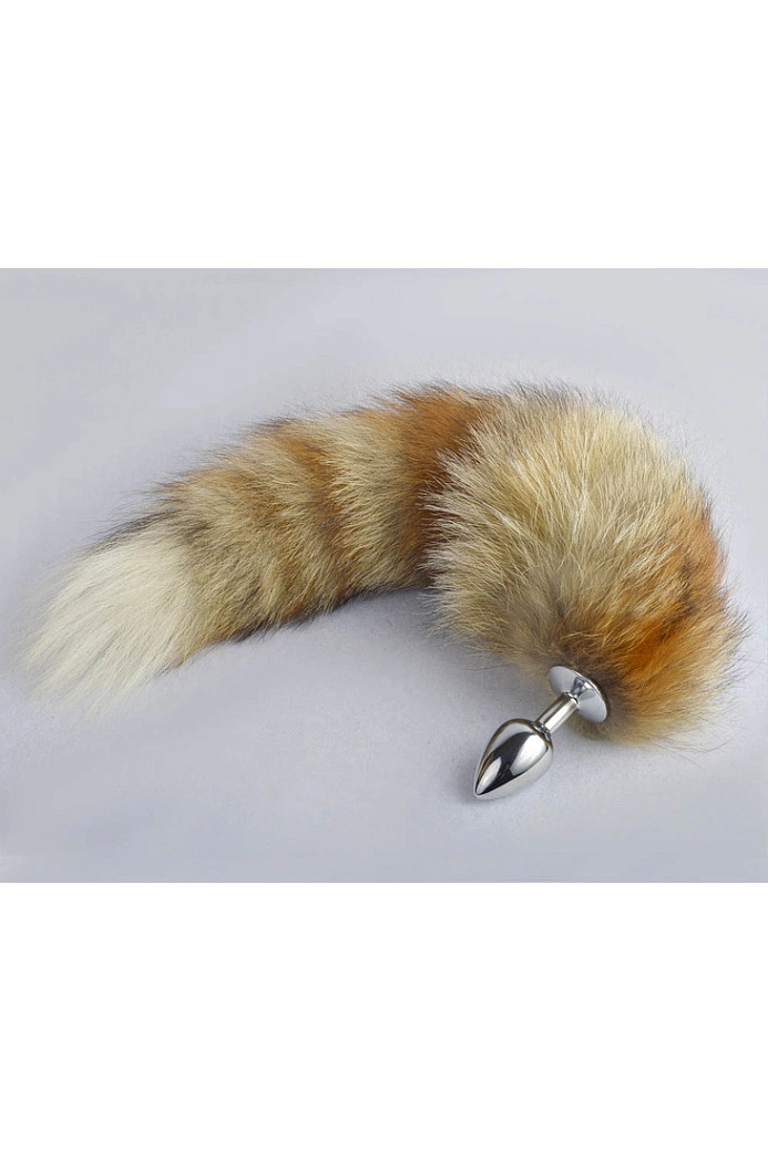 Анальная пробка "Лисичка" с хвостом