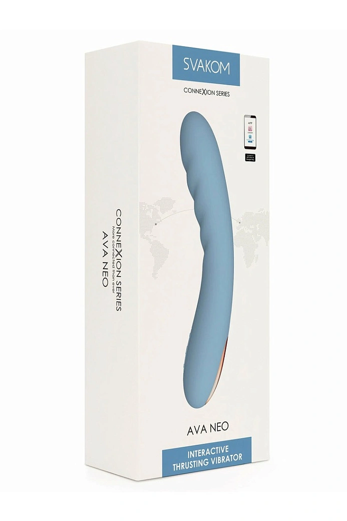 Интерактивный вибратор-пульсатор Ava Neo