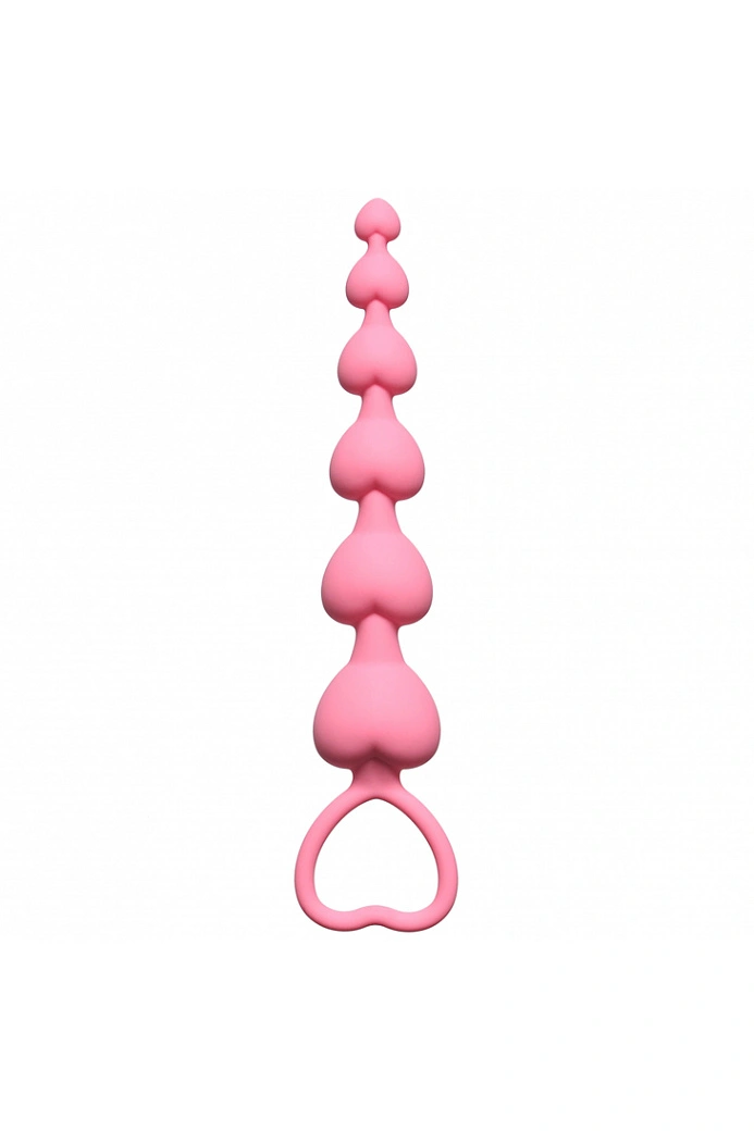 Анальная цепочка 'Сердечки'