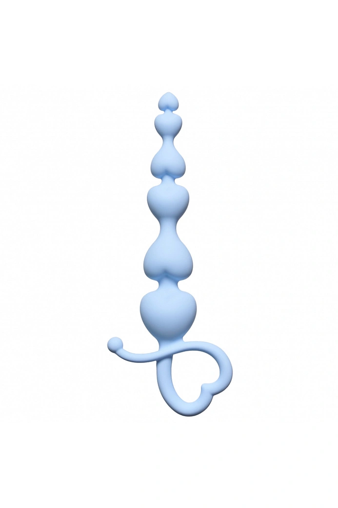 Анальная цепочка 'Сердца любви'